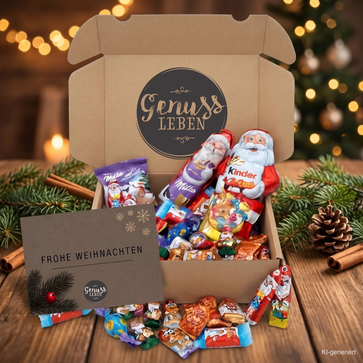 Weihnachts-Geschenkbox Edition 2026 – mit persönlicher Grußkarte