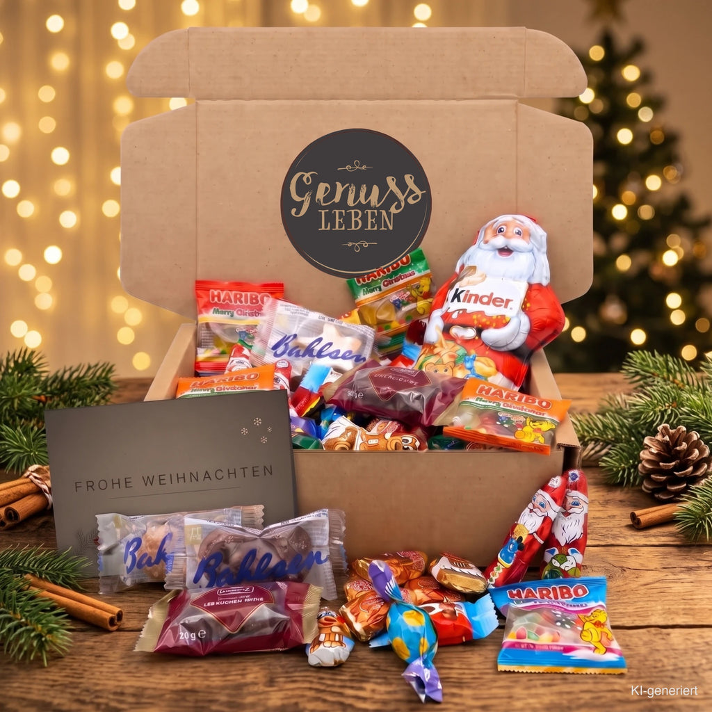 Weihnachts-Geschenkbox Edition 2026 – mit persönlicher Grußkarte